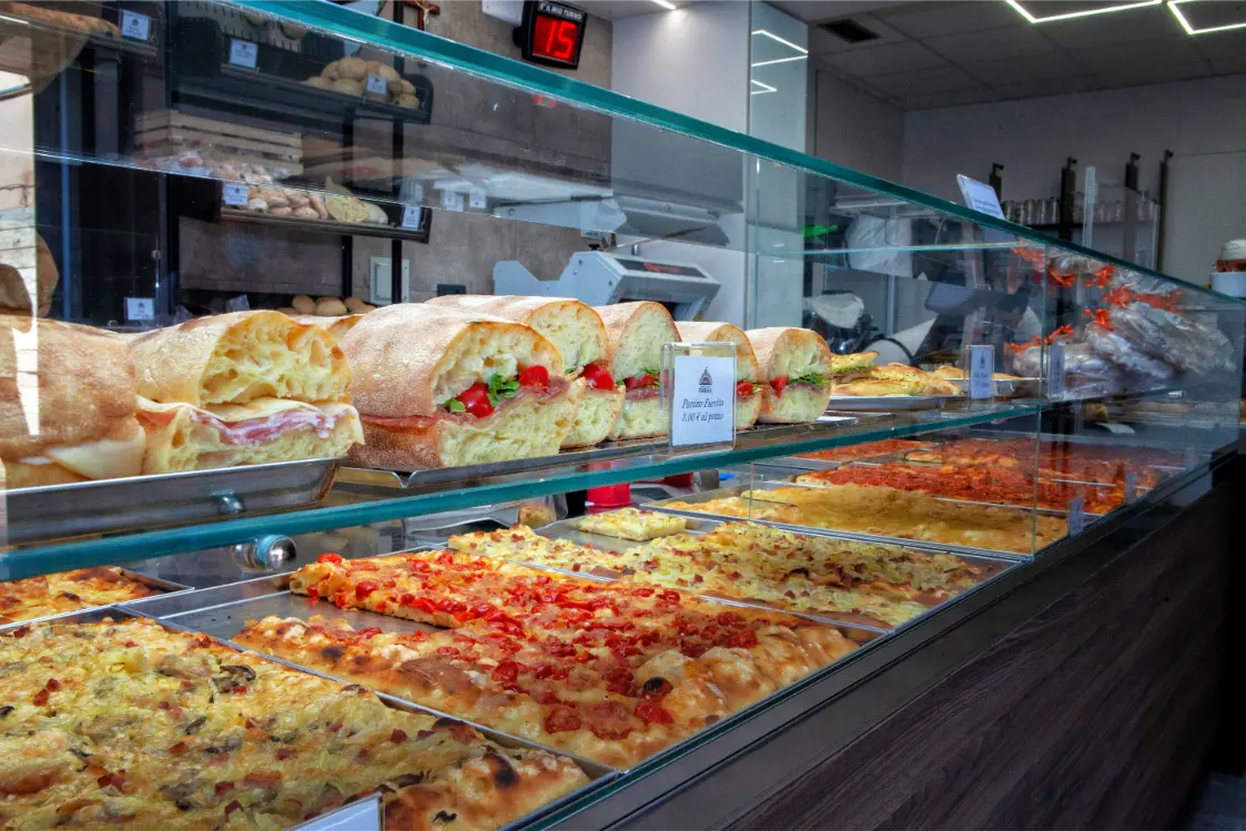 Pizza speciale del panificio Fatti con la Farina a Potenza